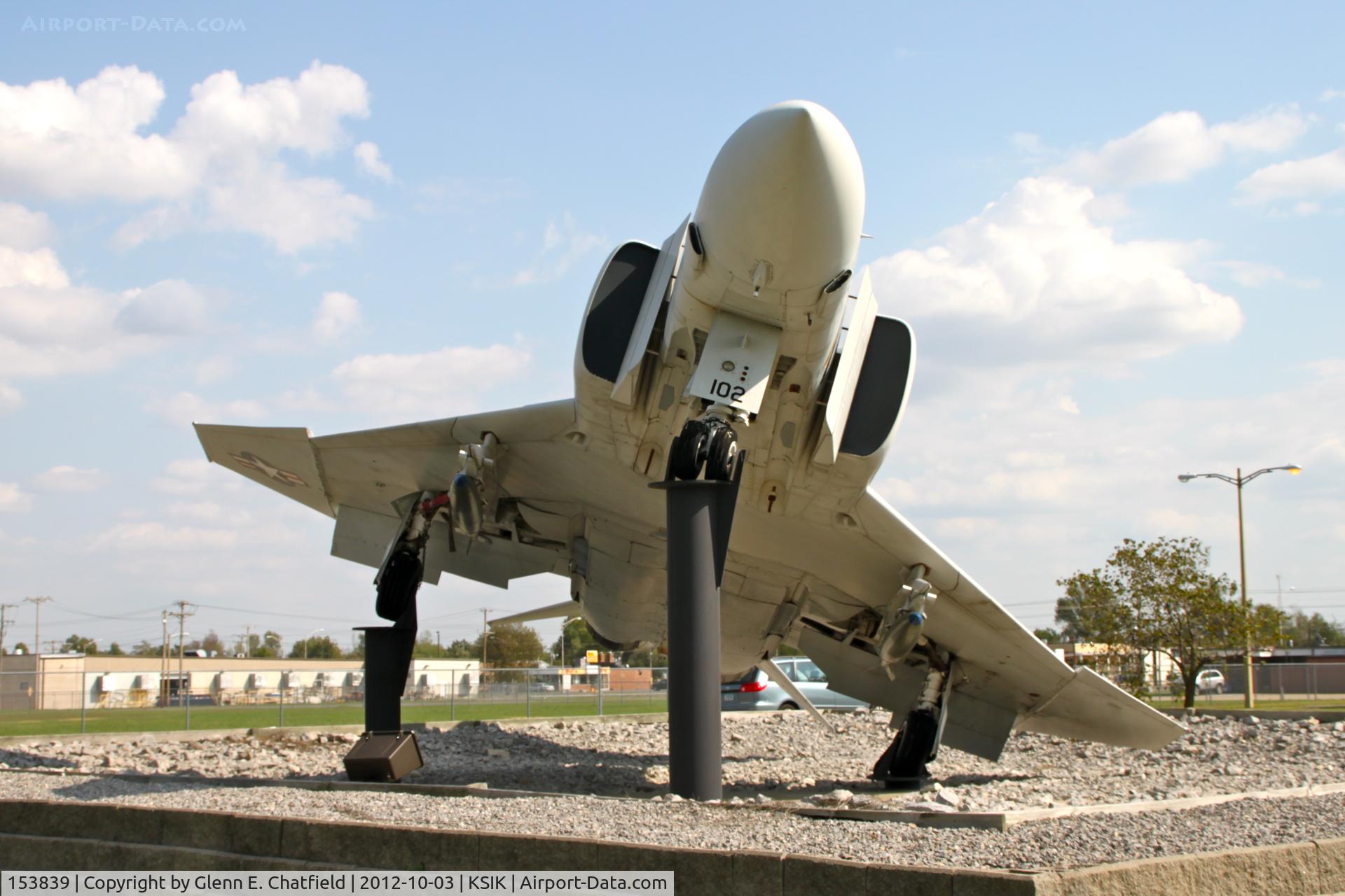 153839, McDonnell F-4J Phantom II C/N 2227, Veteran's Memorial Park