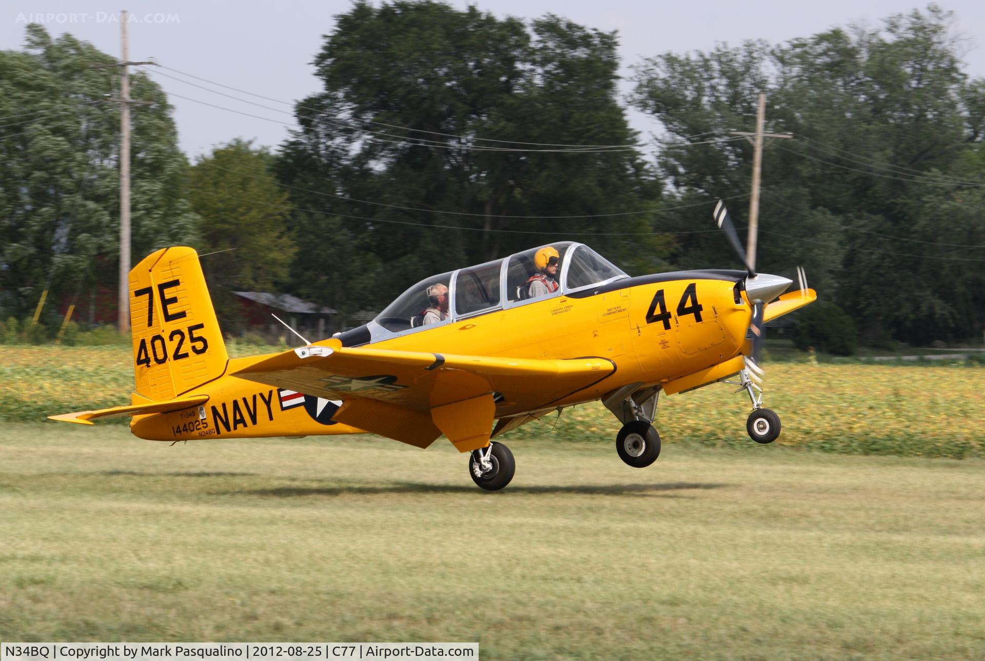 N34BQ, 1957 Beech T-34B C/N 144025, Beech T-34B