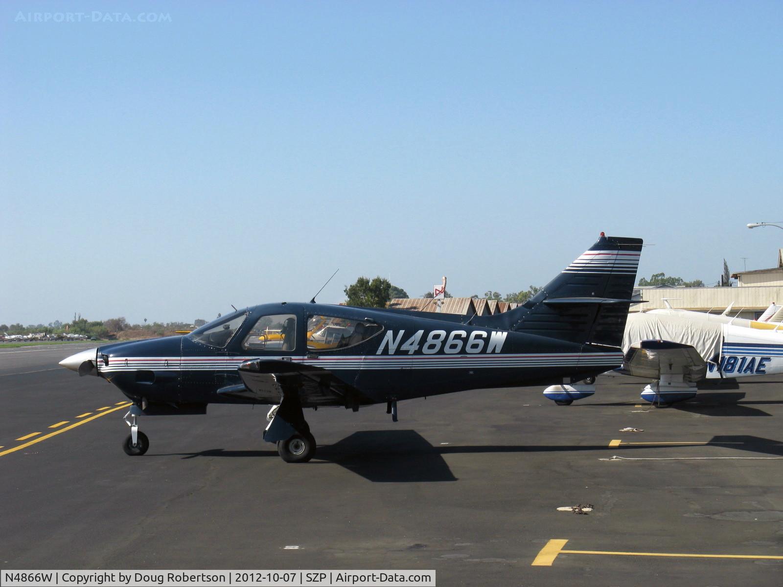N4866W, 1976 Rockwell International 114 Commander C/N 14196, 1978 Rockwell 114 COMMANDER, Lycoming IO-540-T4AD 260 Hp, CS prop, retractable tri-gear.
