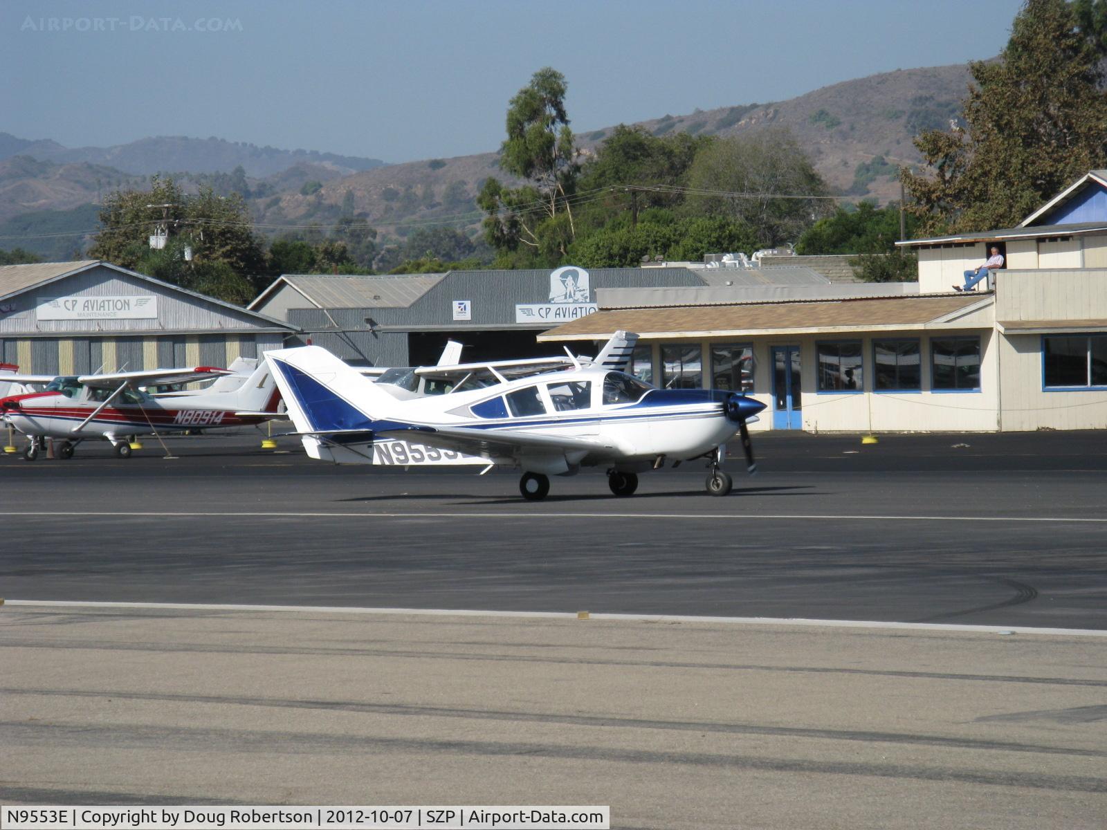 N9553E, 1976 Bellanca 17-30A Viking C/N 76-30830, 1976 Bellanca 17-30A VIKING, Continental IO-520 300/285 Hp, taxi across 22