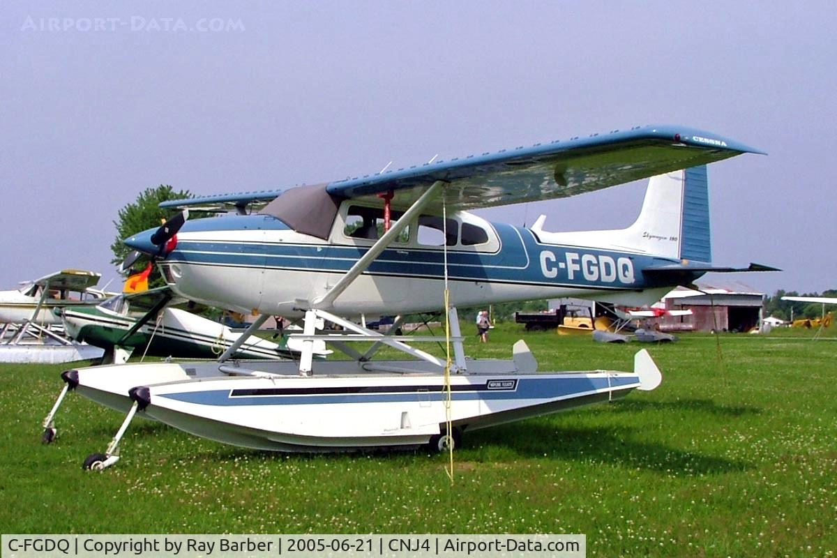 C-FGDQ, 1973 Cessna 180J C/N 18052368, Cessna 180J Skywagon 180 [180-52368] Orillia~C 21/06/2005