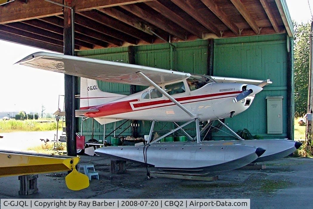 C-GJQL, 1977 Cessna 180K Skywagon C/N 18052869, Cessna 180K Skywagon 180 [180-52869] Fort Langley~C 20/07/2008