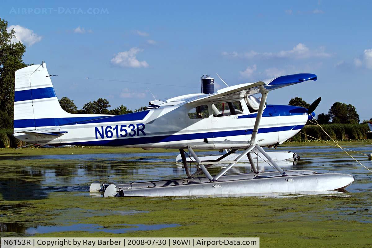 N6153R, 1955 Cessna 180 C/N 31820, Cessna 180 [31820] Oshkosh-Lake Winnebago Seaplane Base~N 30/07/2008