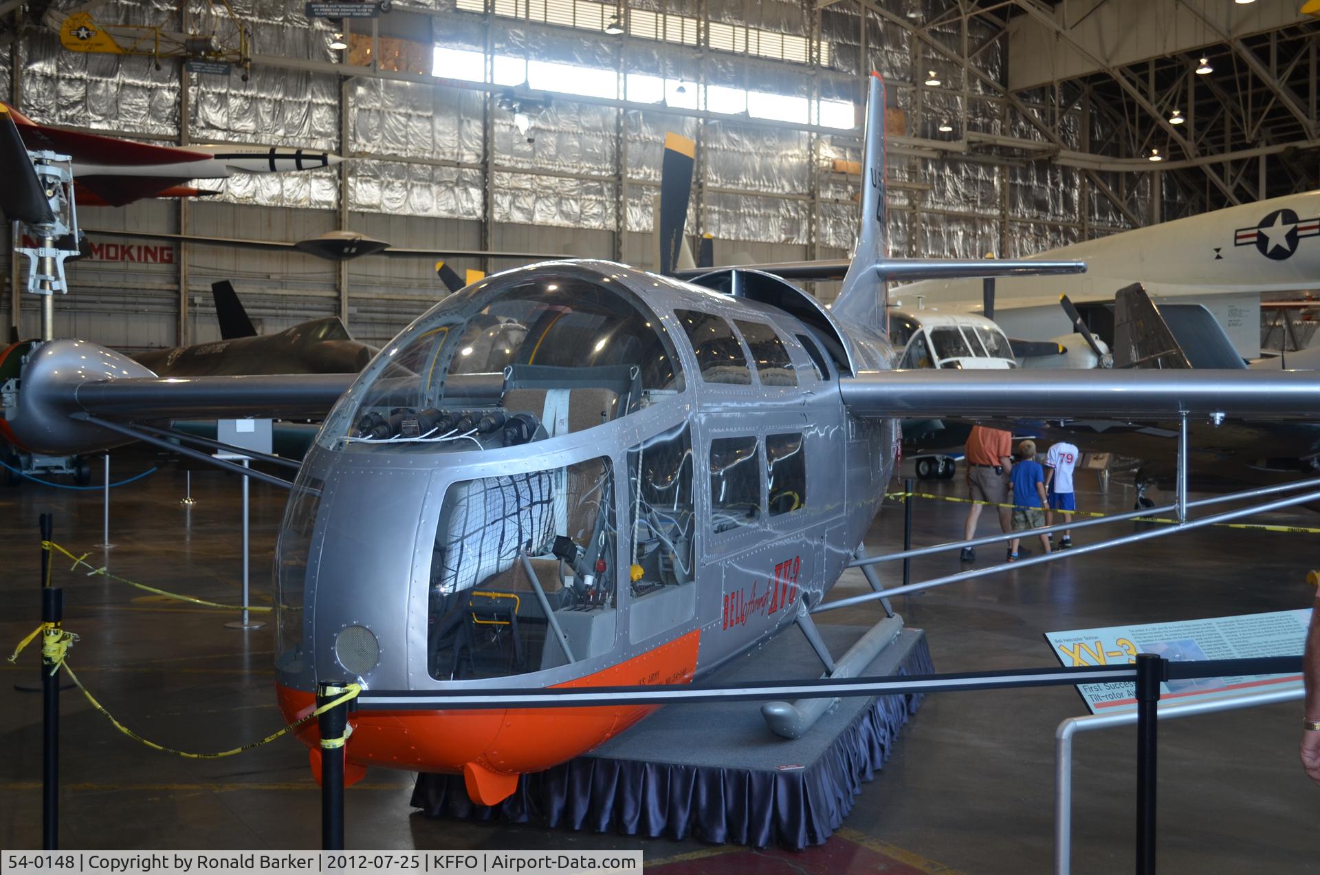 54-0148, 1954 Bell XV-3A C/N 2, AF Museum