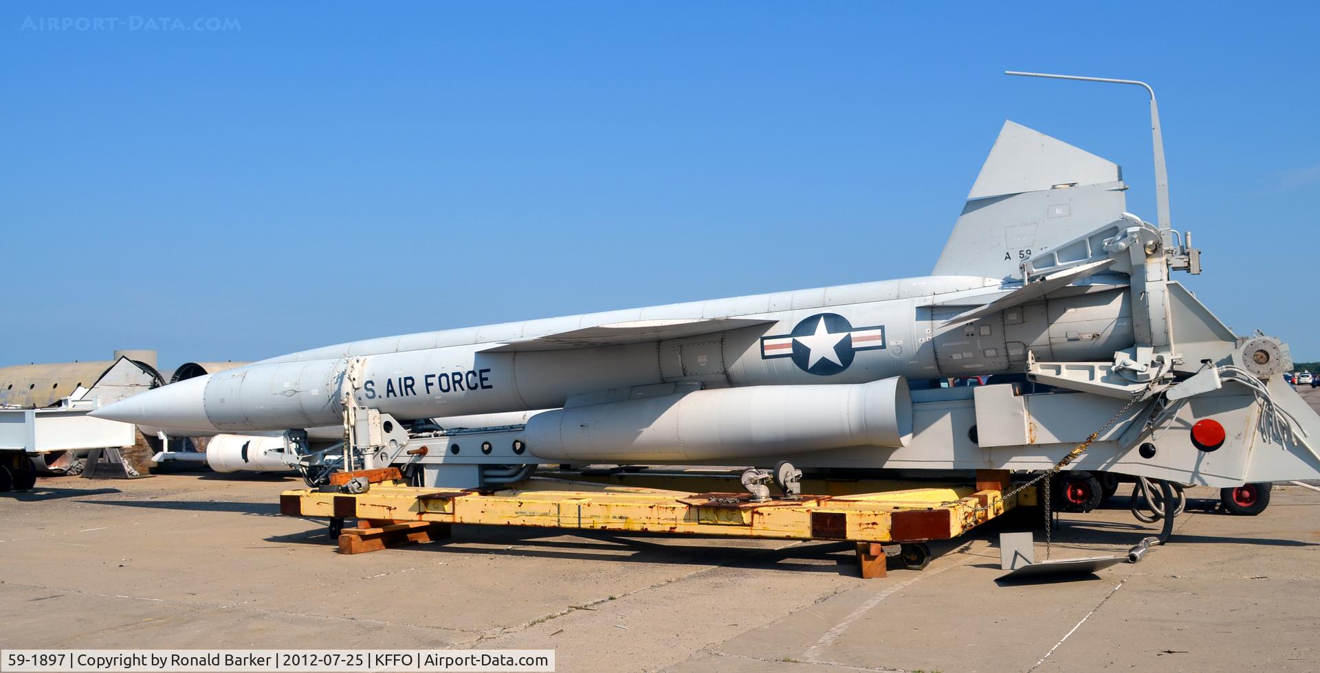 59-1897, Boeing CIM-10A Bomarc C/N Not found 59-1897, AF Museum