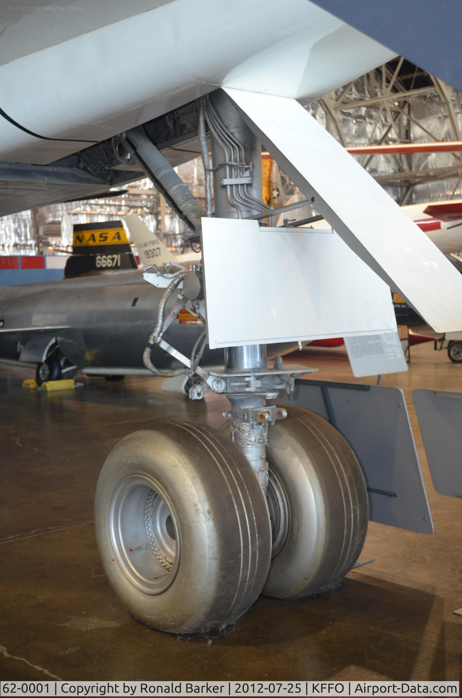 62-0001, 1964 North American XB-70A Valkyrie C/N 278-1, AF Museum
