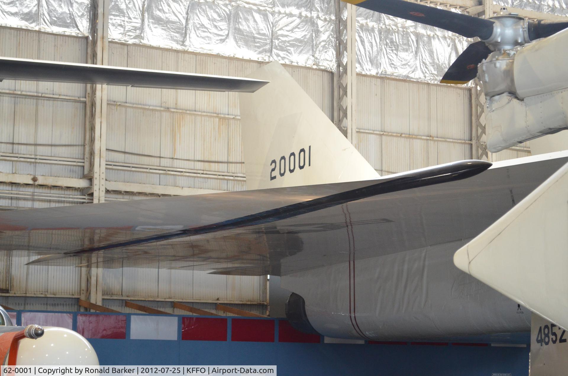 62-0001, 1964 North American XB-70A Valkyrie C/N 278-1, AF Museum
