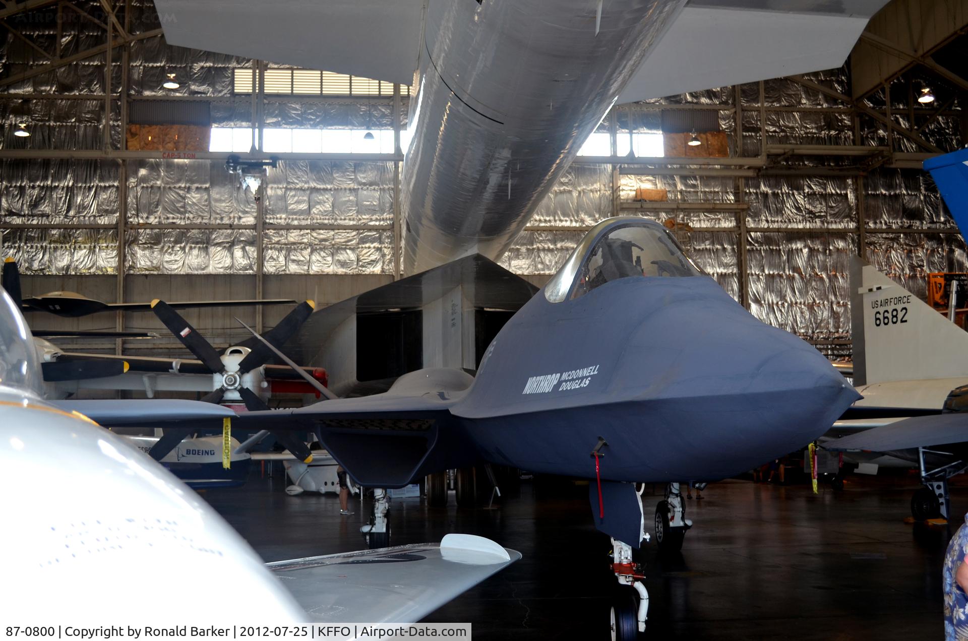 87-0800, 1990 Northrop YF-23A C/N PAV-1, AF Museum