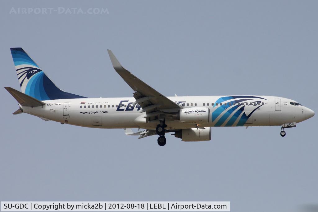 SU-GDC, 2009 Boeing 737-866 C/N 35564, Landing