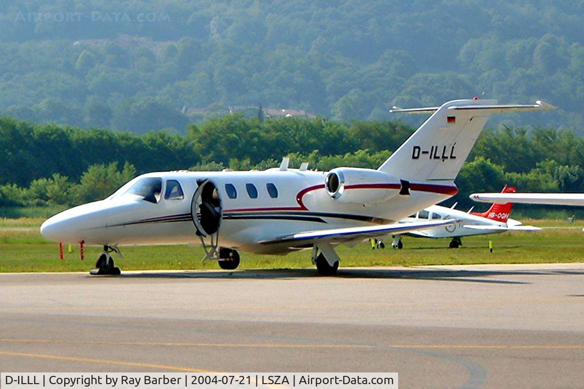 D-ILLL, 2003 Cessna 525 CitationJet CJ1 C/N 525-0518, Cessna CitationJet CJ1 [525-0518] Lugano~HB 21/07/2004