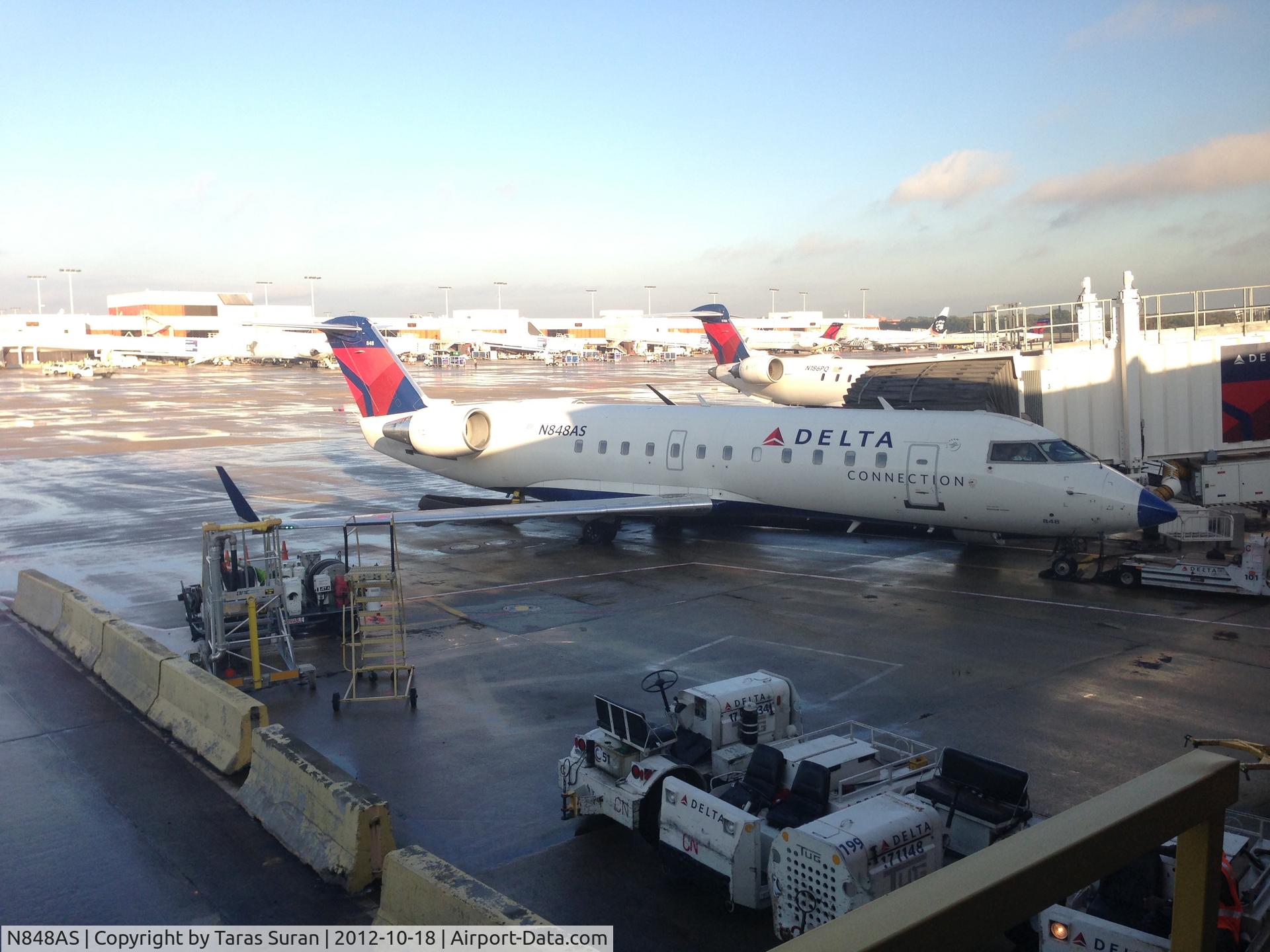 N848AS, 1999 Bombardier CRJ-200ER (CL-600-2B19) C/N 7339, Ready to fly