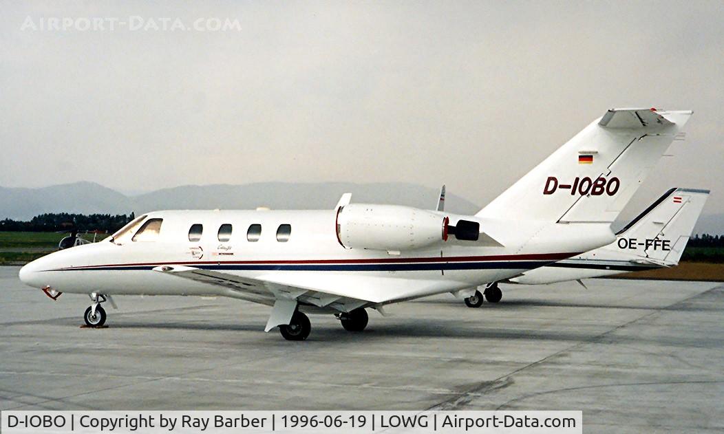 D-IOBO, 2006 Cessna 525A CitationJet CJ2+ C/N 525A-0322, Cessna CitationJet [525-0025] GRAZ~OE 19/06/1996