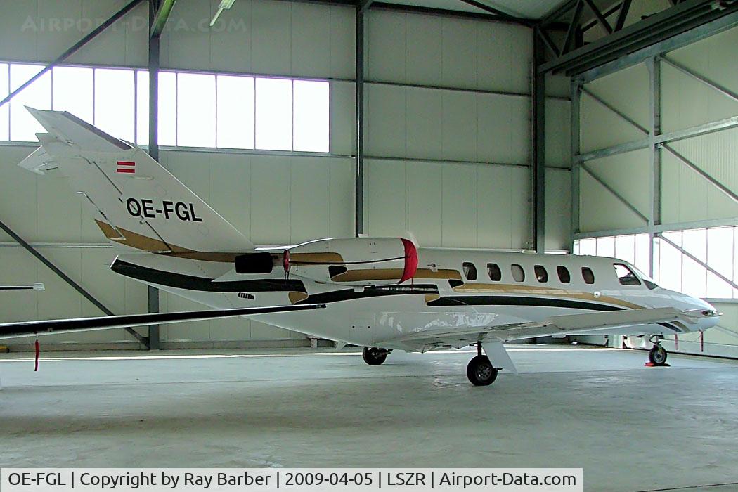 OE-FGL, 2002 Cessna 525A CitationJet CJ2 C/N 525A-0082, Cessna CitationJet CJ2 [525A-0082] Altenrhein~HB 05/04/2009