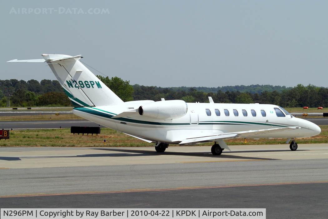 N296PM, Cessna 525B C/N 525B0296, Cessna CitationJet CJ3 [525B-0296] Atlanta-Dekalb Peachtree~N  22/04/2010