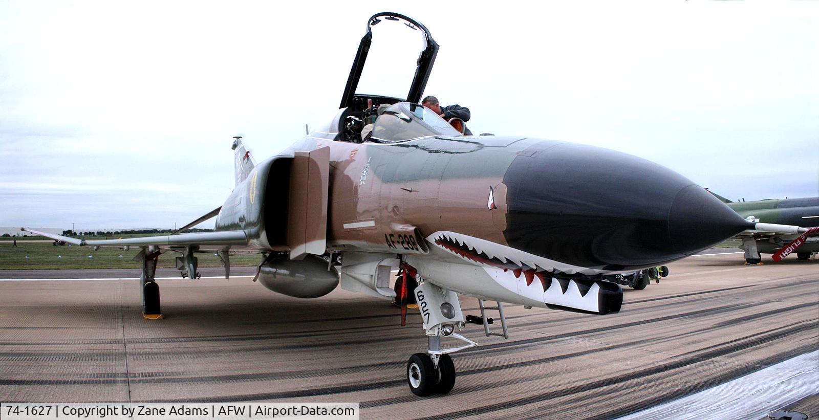 74-1627, McDonnell Douglas QF-4E Phantom II C/N 4857, USAF F-4 Phantom at the 2012 Alliance Airshow - Fort Worth, TX