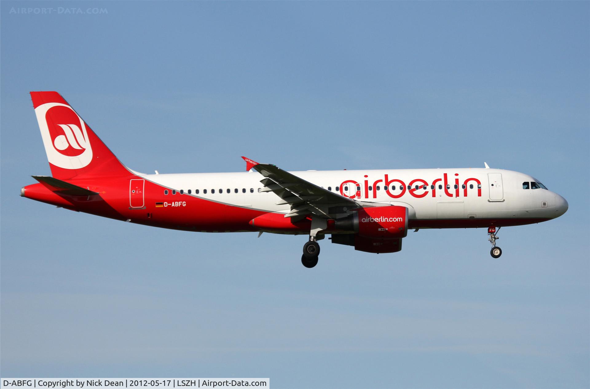 D-ABFG, 2010 Airbus A320-214 C/N 4291, LSZH/ZRH