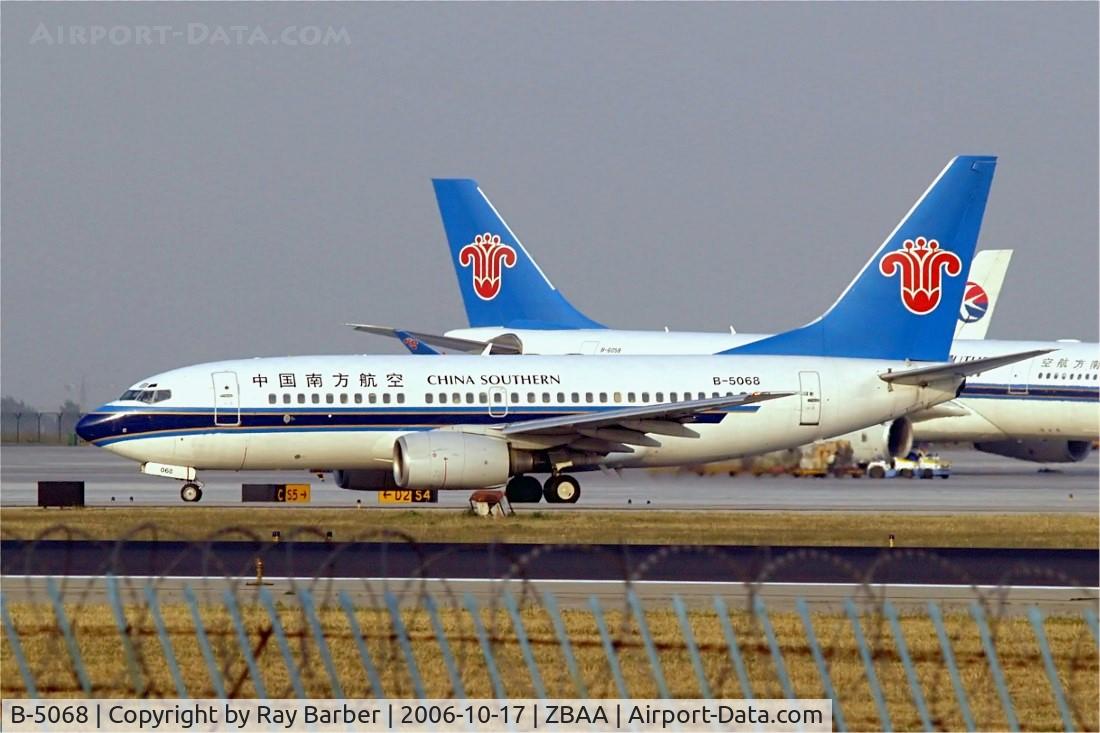 B-5068, 2003 Boeing 737-71B C/N 32933, Boeing 737-71B [32933] (China Southern Airlines) Beijing~B 17/10/2006