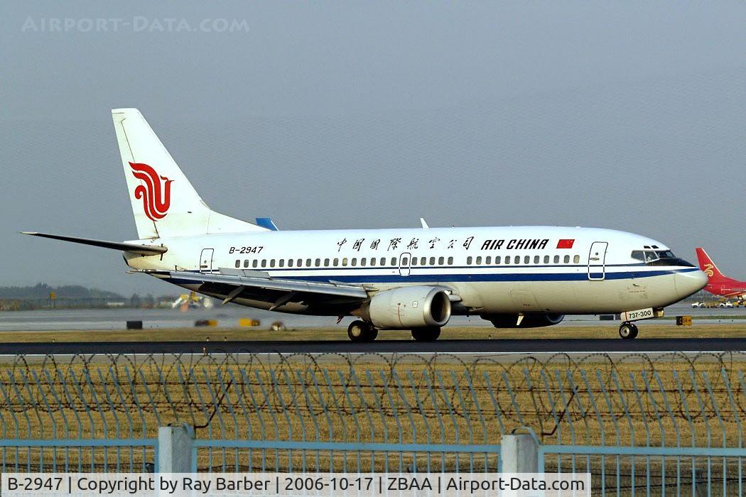 B-2947, 1994 Boeing 737-33A C/N 25511, Boeing 737-33A [25511] (Air China) Beijing~B 17/10/2006