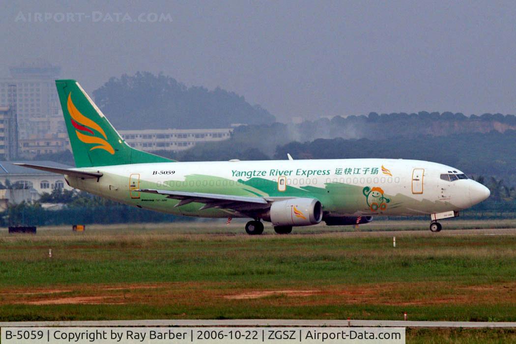 B-5059, 1989 Boeing 737-322 (F) C/N 24362, Boeing 737-322F [24362] (Yangtze River Express) Shenzhen~Baoan~B 22/10/2006