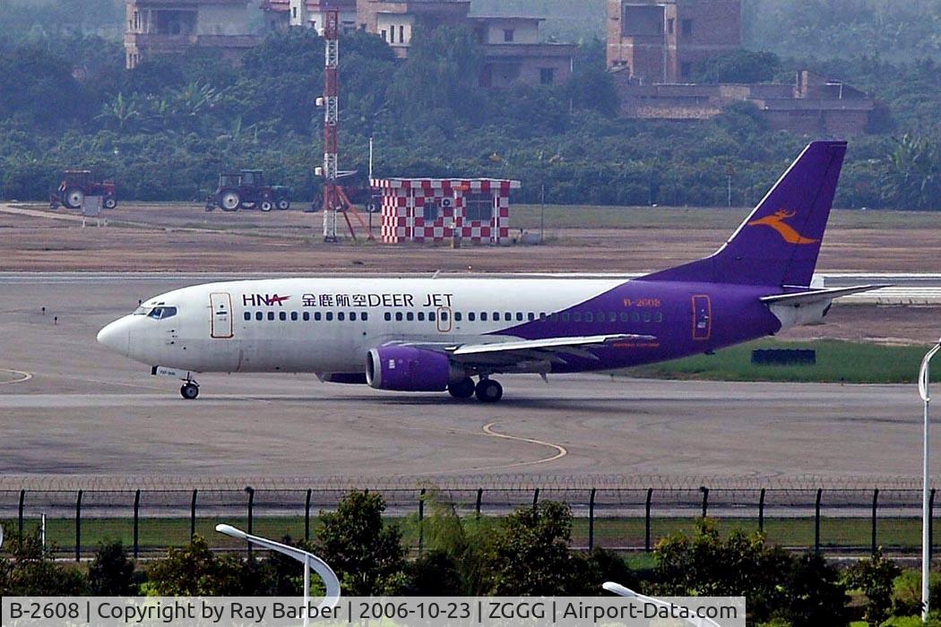 B-2608, 1997 Boeing 737-36Q C/N 28662, Boeing 737-36Q [28662] (Deer Air) Guangzhou-Baiyun~B 23/10/2006