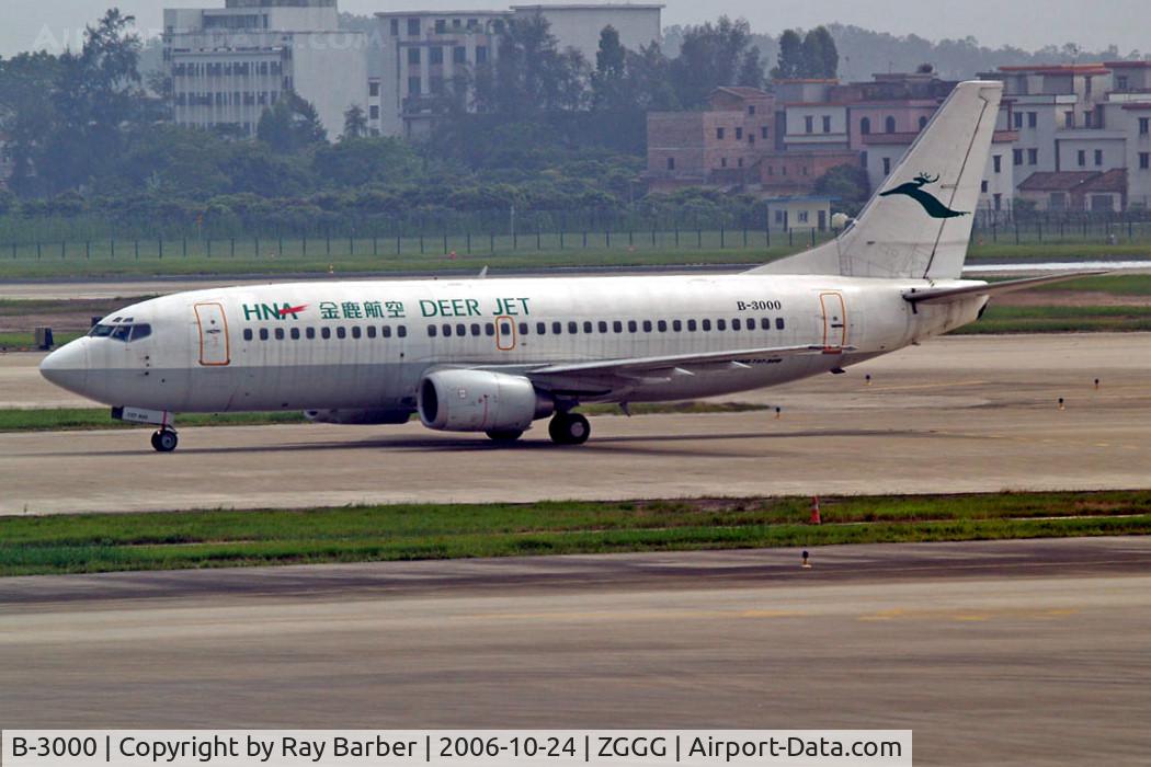 B-3000, 1998 Boeing 737-36Q C/N 29326, Boeing 737-36Q [29326] (Deer Air) Guangzhou-Baiyun~B 24/10/2006