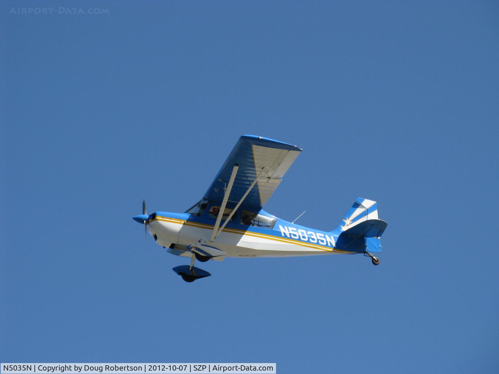 N5035N, 1978 Bellanca 8KCAB Decathlon C/N 470-79, 1978 Bellanca 8KCAB DECATHLON, Lycoming AEIO-320 150 Hp, on final Rwy 22