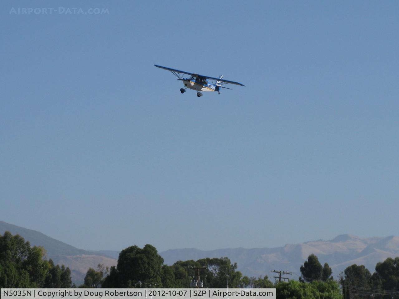 N5035N, 1978 Bellanca 8KCAB Decathlon C/N 470-79, 1978 Bellanca 8KCAB DECATHLON, Lycoming AEIO-320 150 Hp, on final Rwy 22