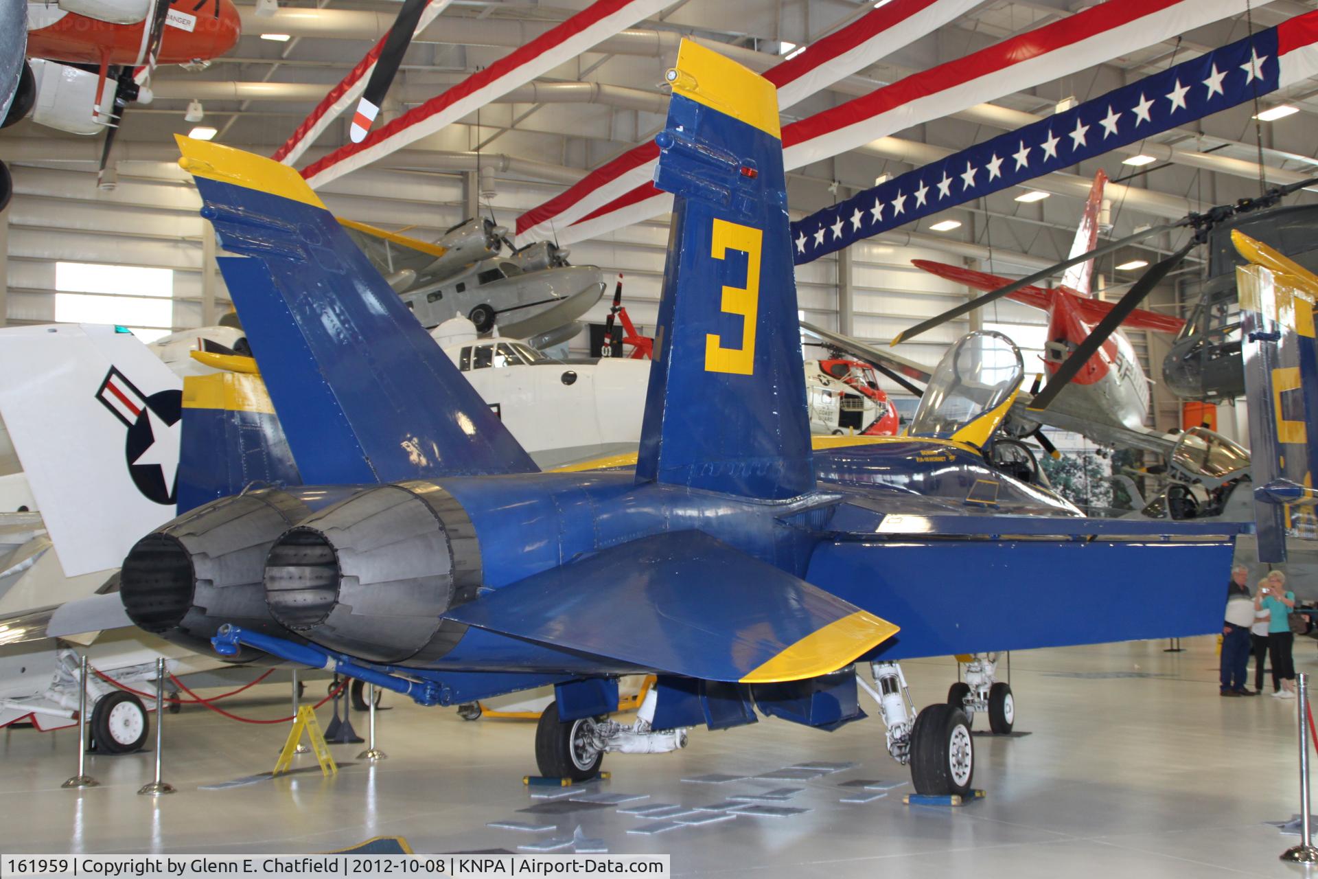 161959, McDonnell Douglas F/A-18A Hornet C/N 0170/A133, Naval Aviation Museum