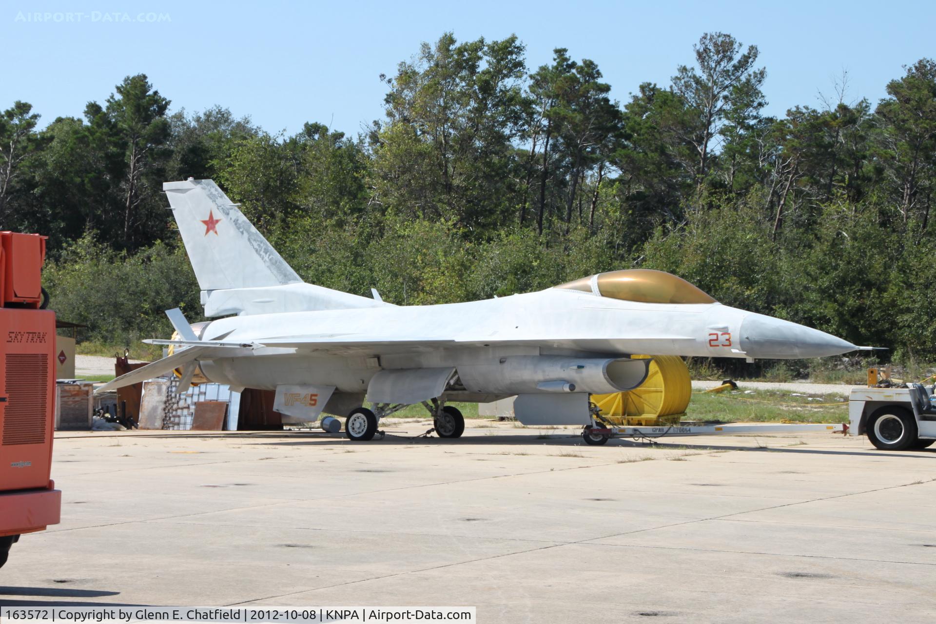 163572, General Dynamics F-16N Fighting Falcon C/N 3M-17, Naval Aviation Museum