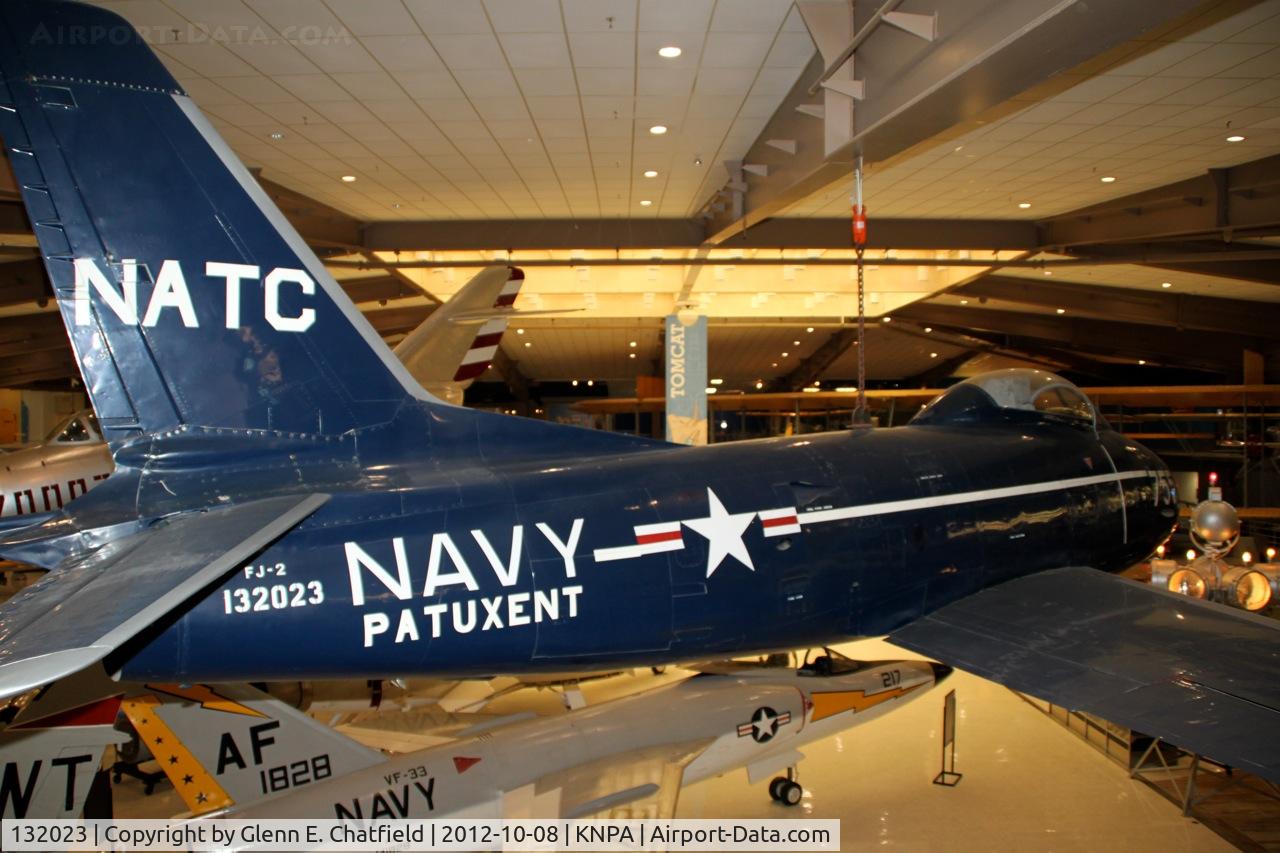 132023, North American FJ-2 Fury C/N Not found 132023, Naval Aviation Museum