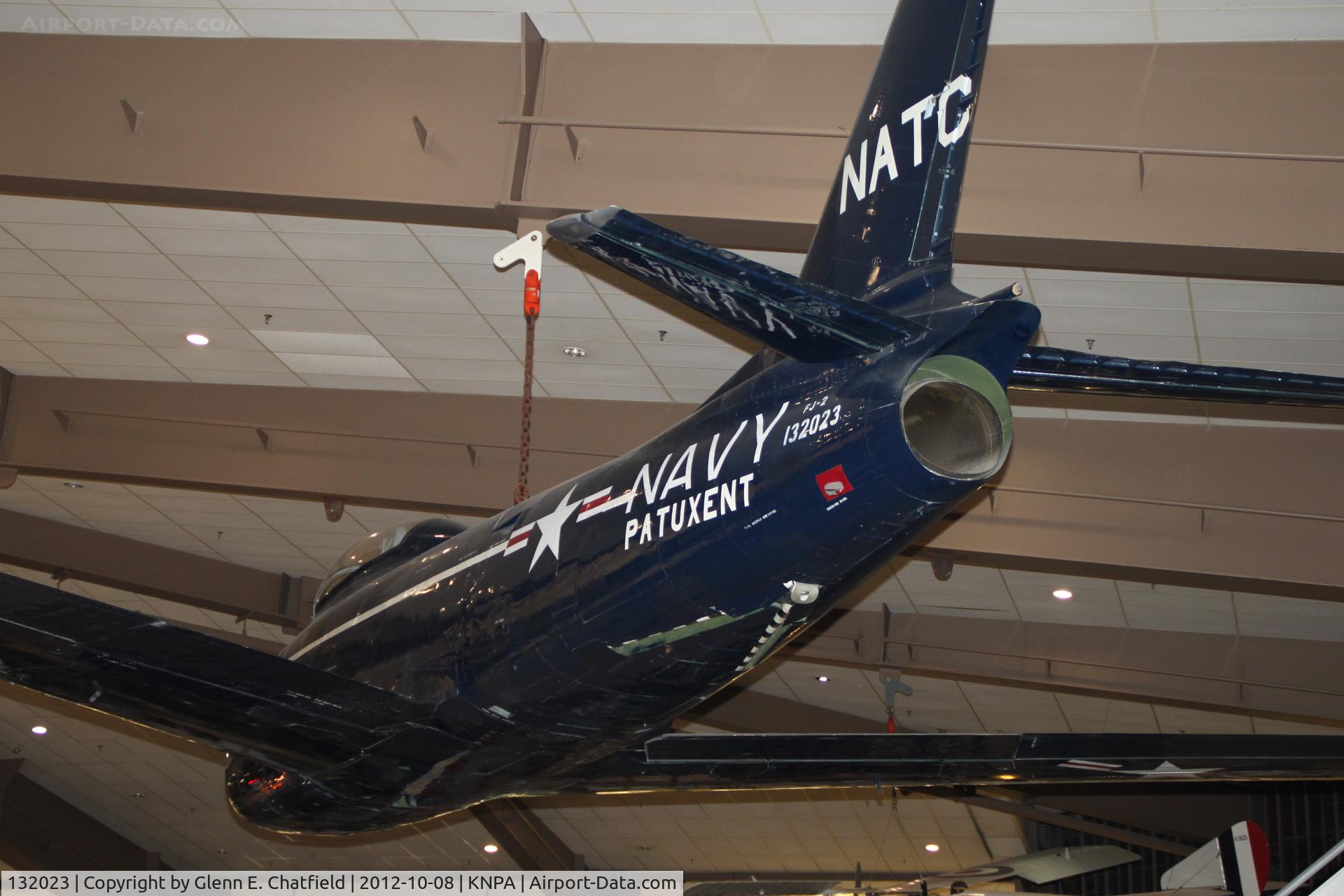132023, North American FJ-2 Fury C/N Not found 132023, Naval Aviation Museum