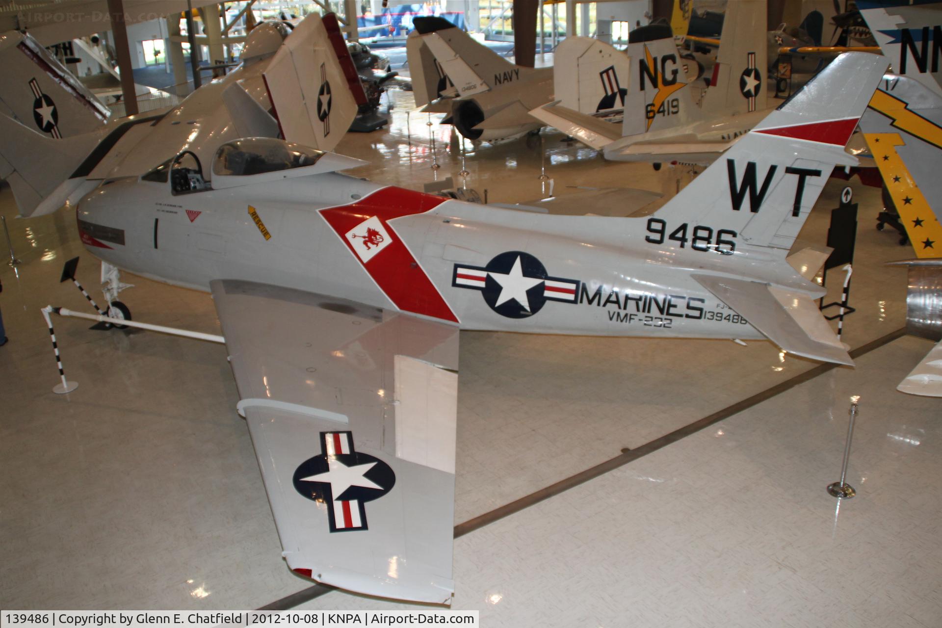 139486, 1957 North American FJ-4 Fury C/N 209-106, Naval Aviation Museum