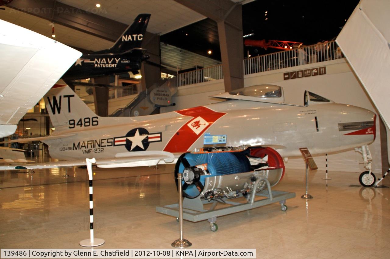139486, 1957 North American FJ-4 Fury C/N 209-106, Naval Aviation Museum