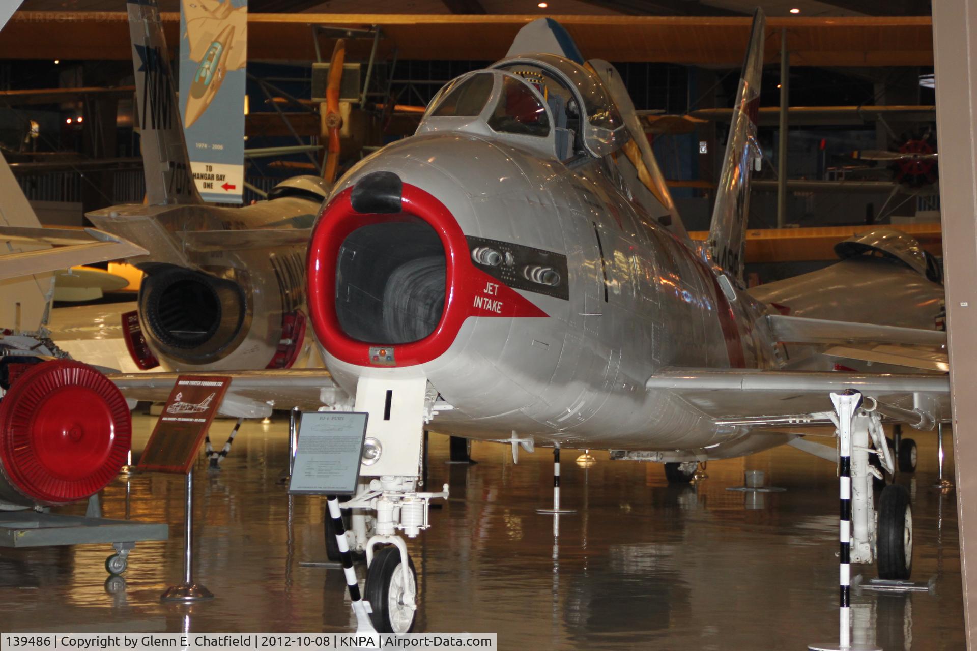 139486, 1957 North American FJ-4 Fury C/N 209-106, Naval Aviation Museum