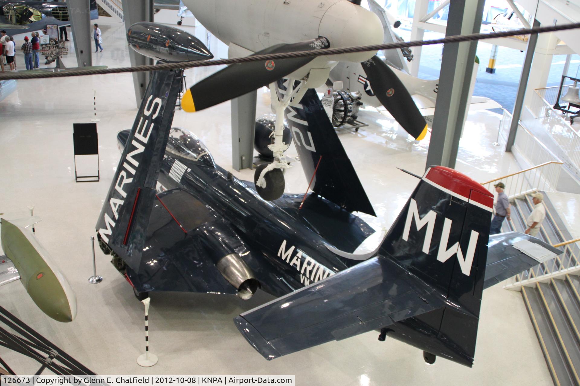 126673, McDonnell F2H-2P Banshee C/N Not found 126673, Naval Aviation Museum