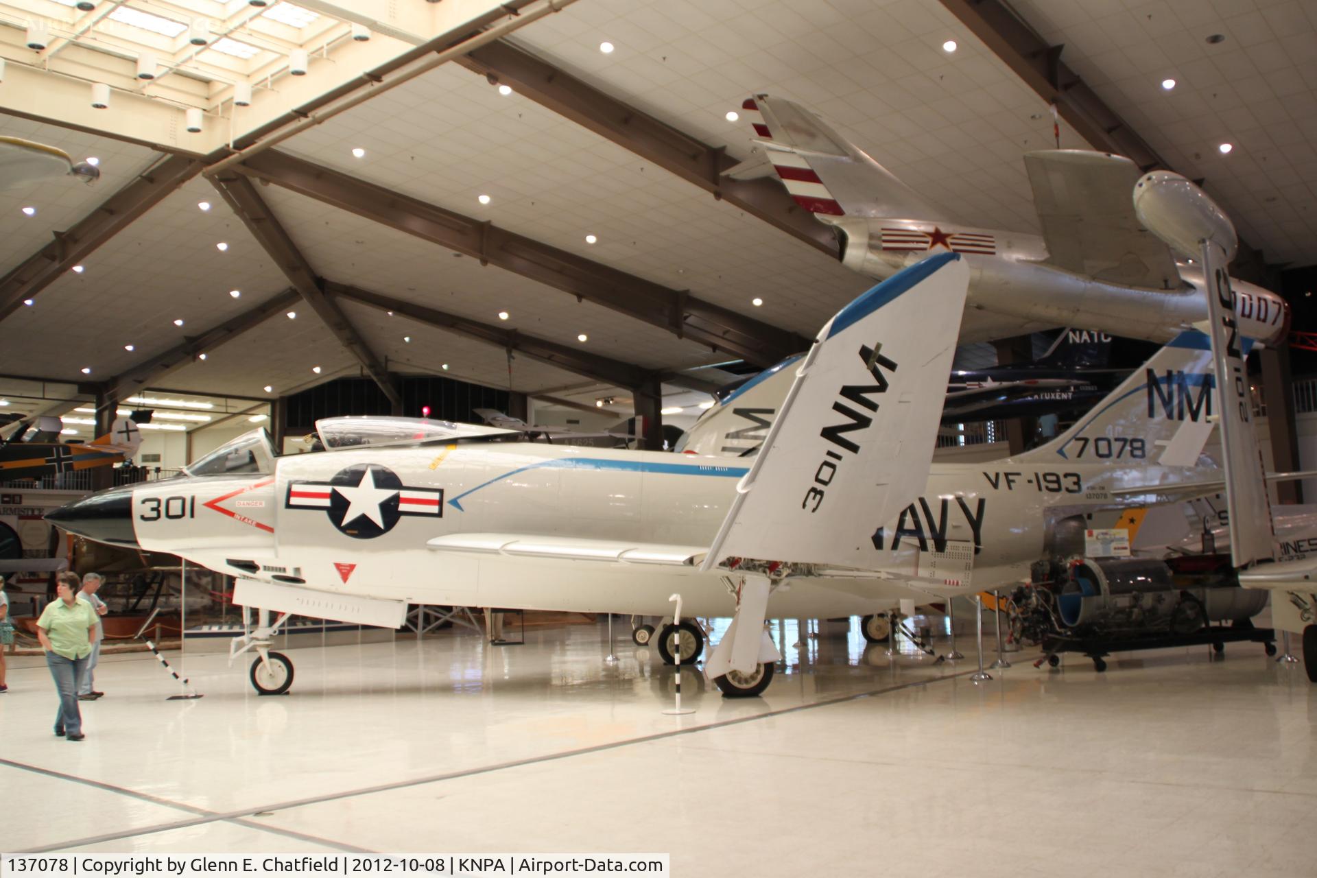 137078, McDonnell MF-3B Demon C/N 259, Naval Aviation Museum