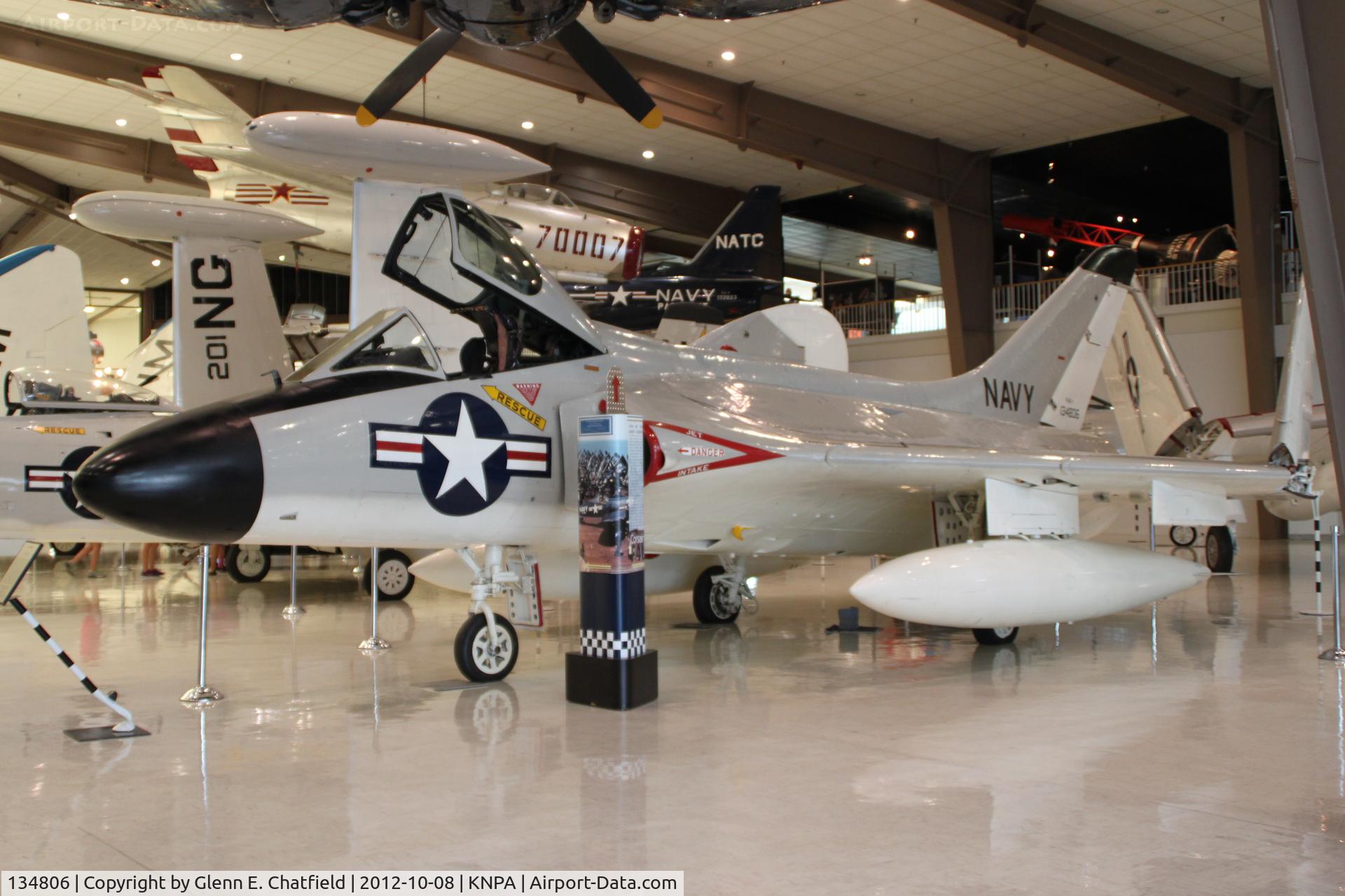 134806, 1957 Douglas F-6A Skyray C/N 10400, Naval Aviation Museum
