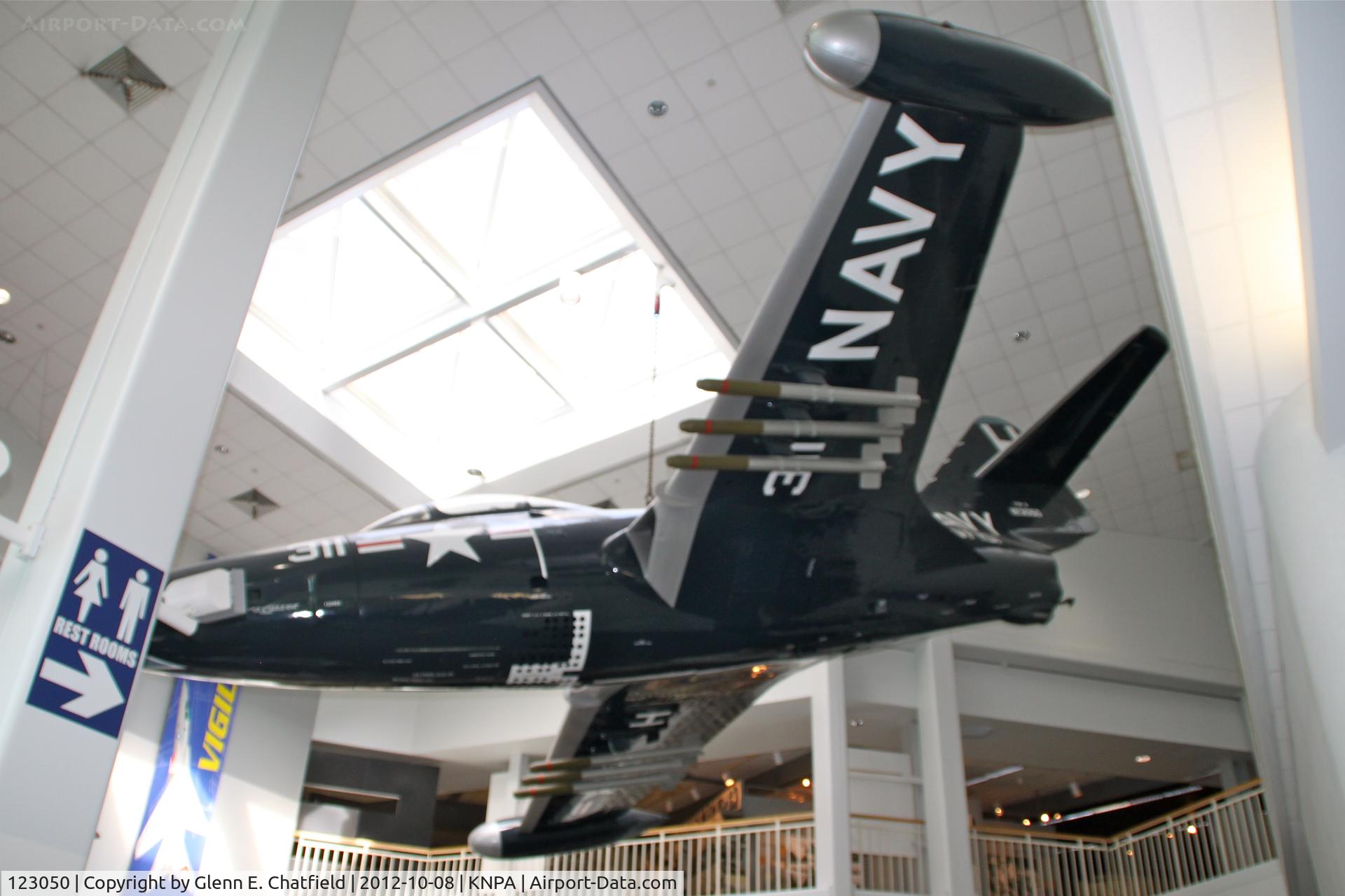 123050, Grumman F9F-2 Panther C/N K-65, Naval Aviation Museum