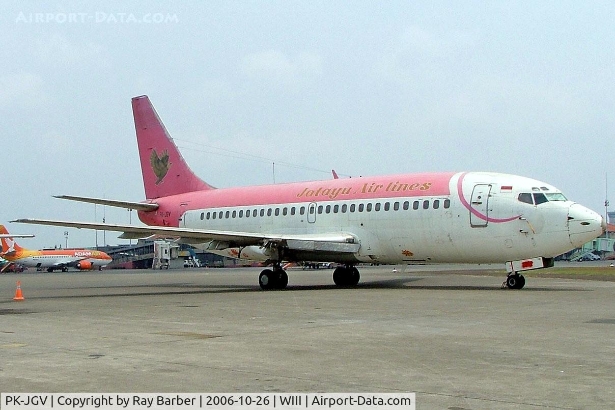 PK-JGV, 1978 Boeing 737-266 C/N 21227, Boeing 737-266 [21227] (Jatayu Air) Jakarta-Soekarno Hatta Int~PK 26/10/2006