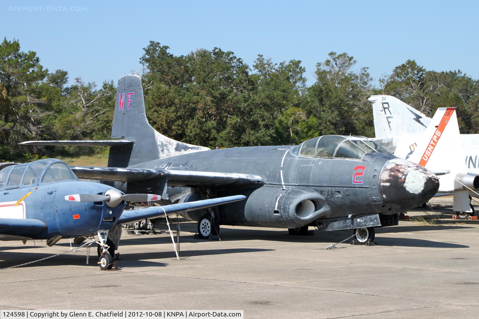 124598, 1951 Douglas F3D-2 Skyknight C/N 7468, Naval Aviation Museum