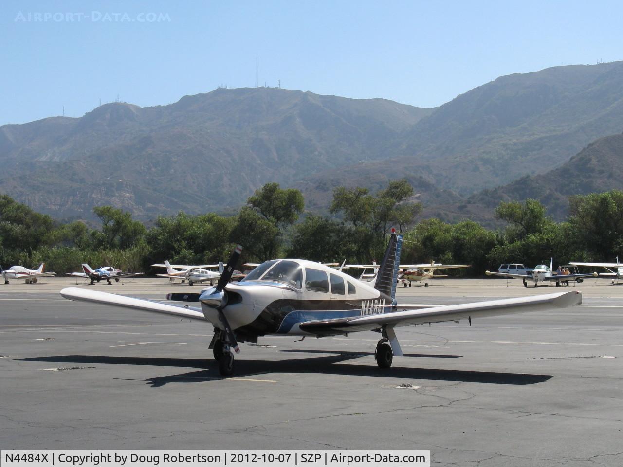 N4484X, 1975 Piper PA-28R-200 Cherokee Arrow II C/N 28R-7635056, 1975 Piper PA-28R-200B ARROW II, Lycoming IO-360-C1C 200 Hp
