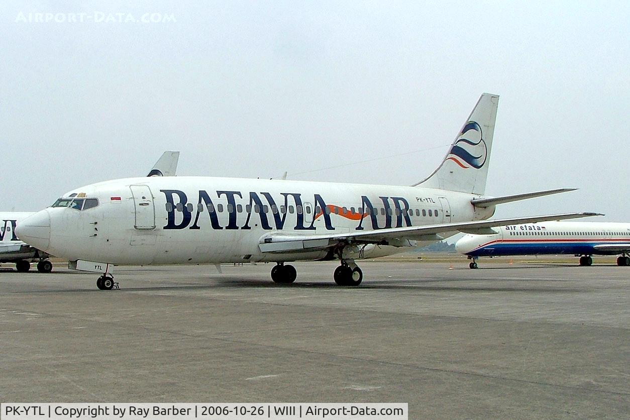 PK-YTL, 1984 Boeing 737-2P5 C/N 23113, Boeing 737-2P5 [23113] (Batavia Air) Jakarta-Soekarno Hatta Int~PK 26/10/2006