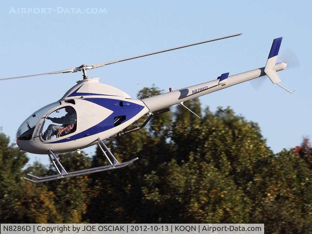N8286D, 2006 Rotorway Exec 162F C/N 6742, Flying at Brandywine