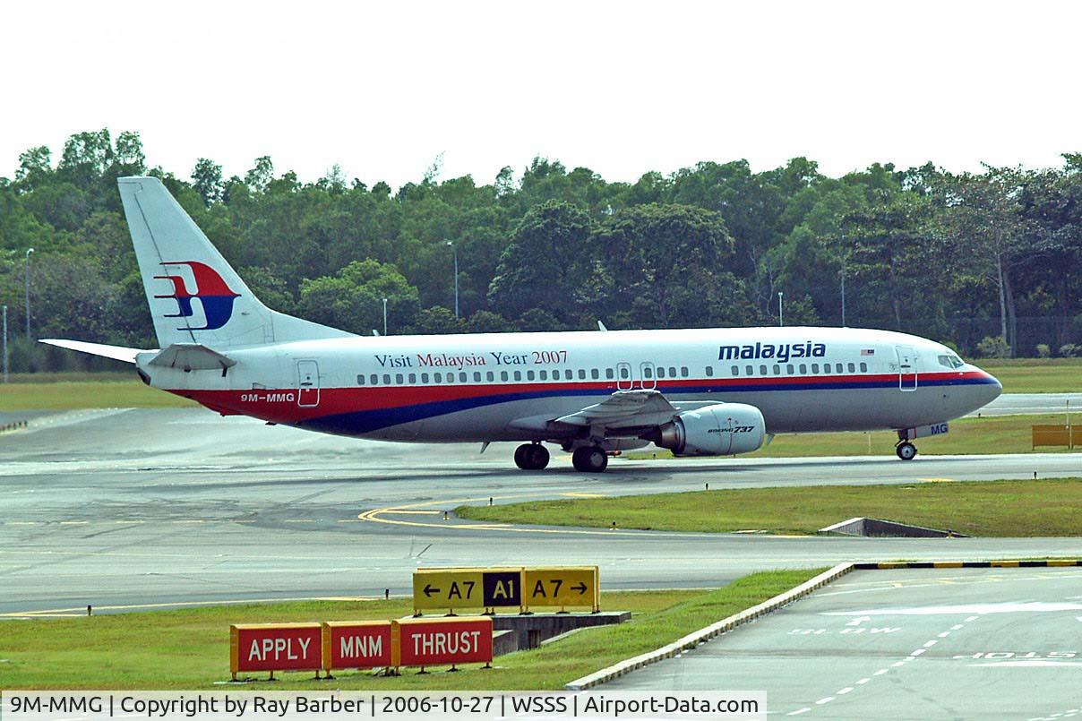 9M-MMG, 1992 Boeing 737-4H6 C/N 26467, Boeing 737-4H6 [26467] (Malaysia Airlines) Singapore-Changi~9V 27/10/2006