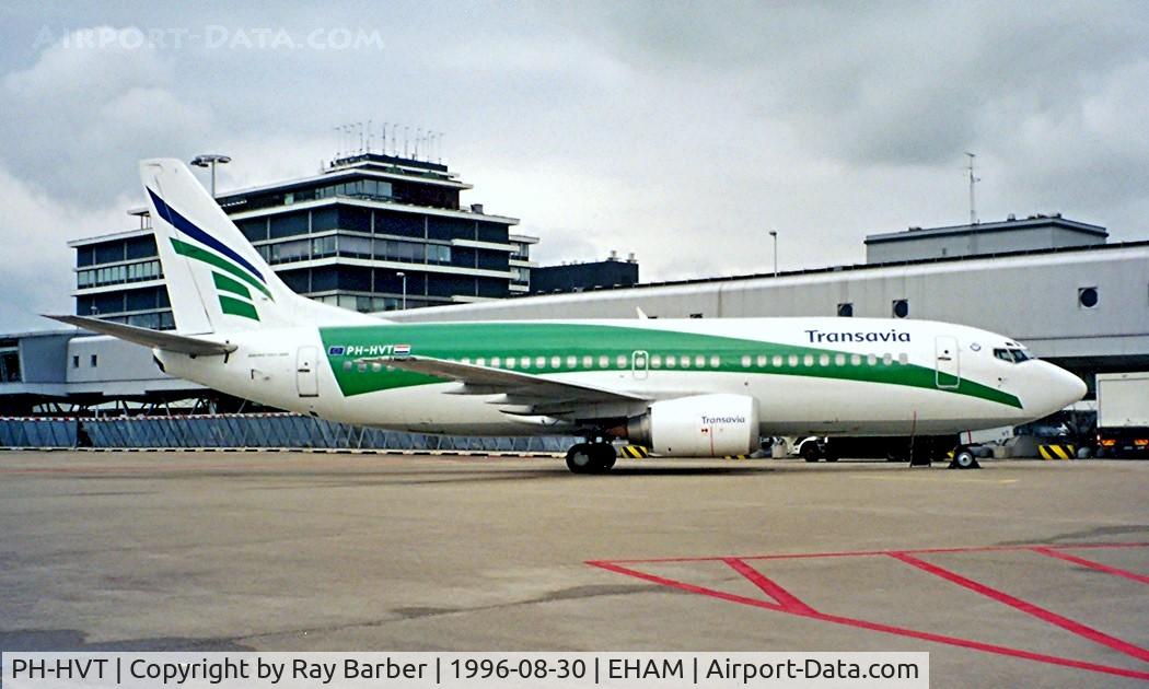 PH-HVT, 1990 Boeing 737-3K2 C/N 24328, Boeing 737-3K2 [24328] (Transavia Airlines) Schiphol~PH 30/08/1996