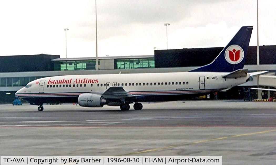 TC-AVA, 1992 Boeing 737-4S3 C/N 25594, Boeing 737-4S3 [25594] (Istanbul Airlines) Schiphol~PH 30/08/1996
