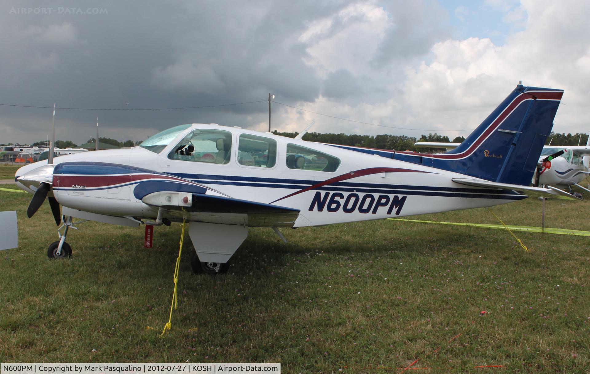 N600PM, 1977 Beech 95-B55 (T42A) Baron C/N TC-2082, Beech B55