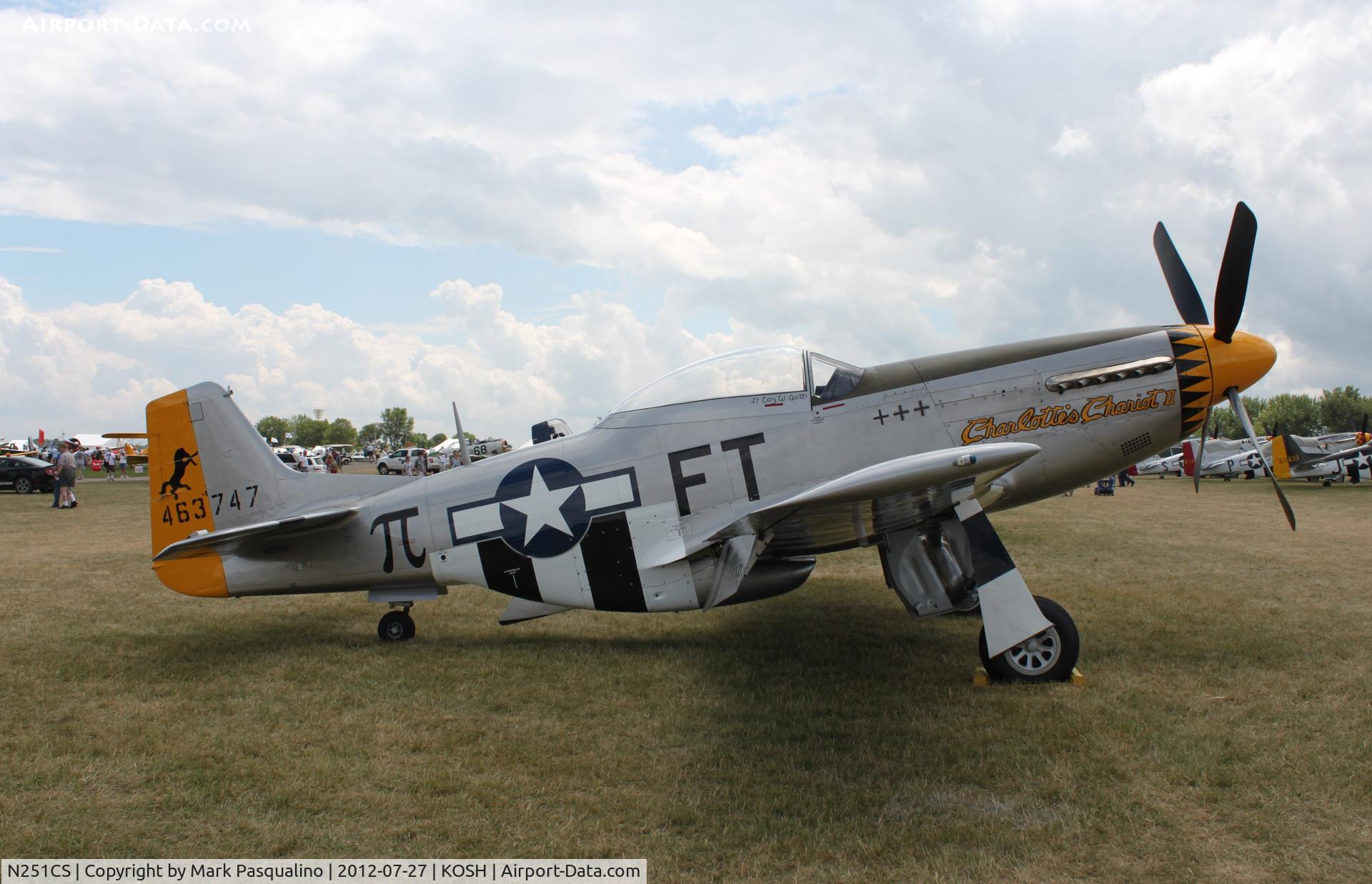 N251CS, North American F-51D Mustang C/N 44-74977N, North American P-51D