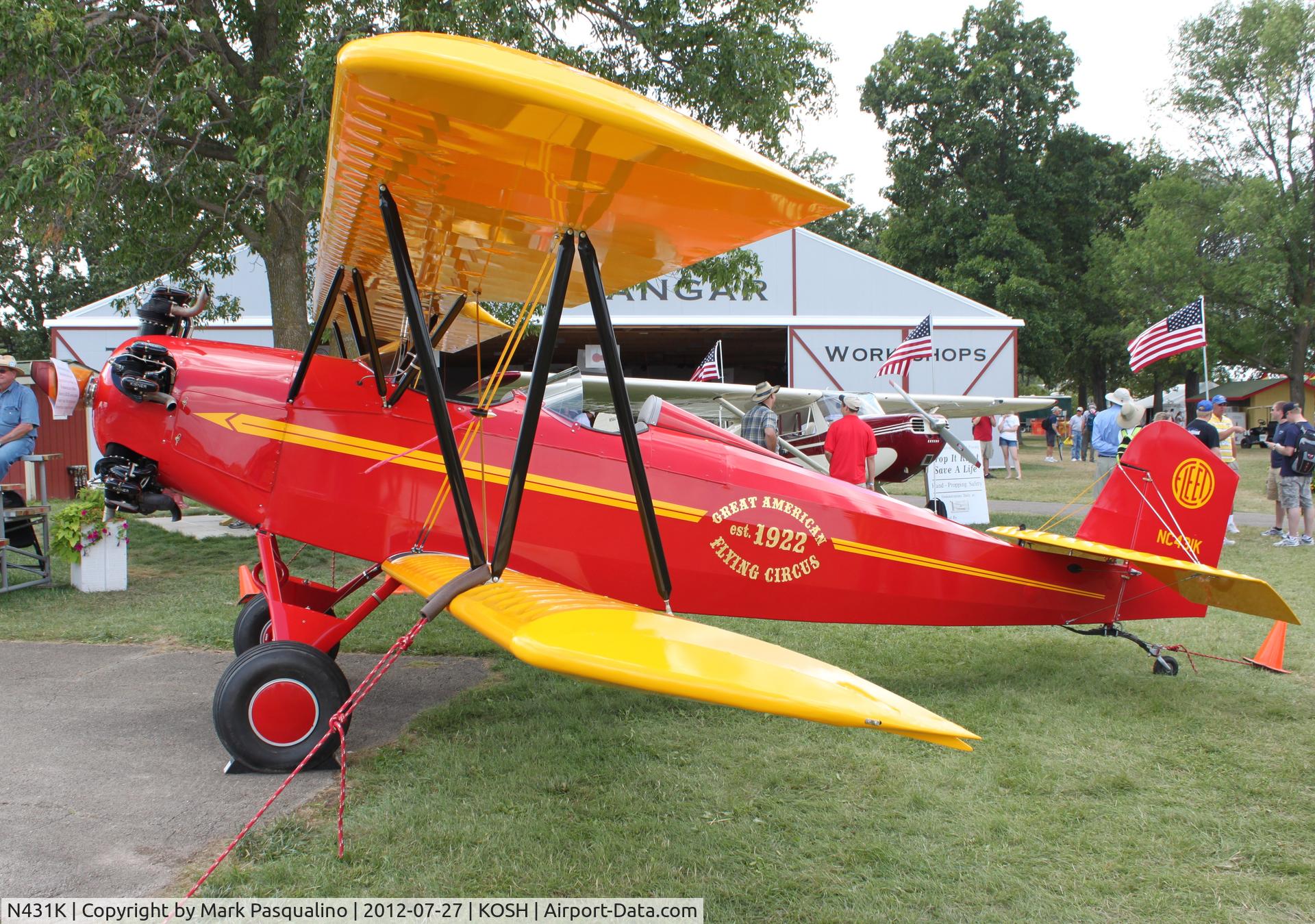 N431K, 1929 Fleet Model 2 C/N 154, Fleet 2