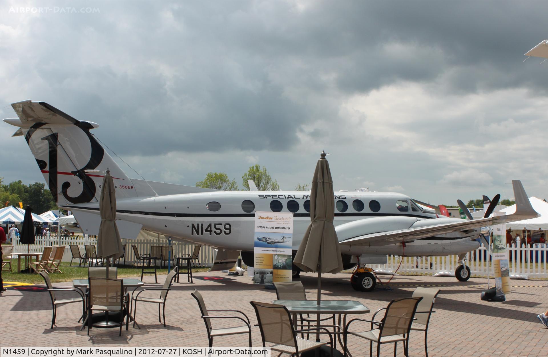 N1459, Hawker Beechcraft 350ER King Air (B300CER) C/N FL-667, Beech B300